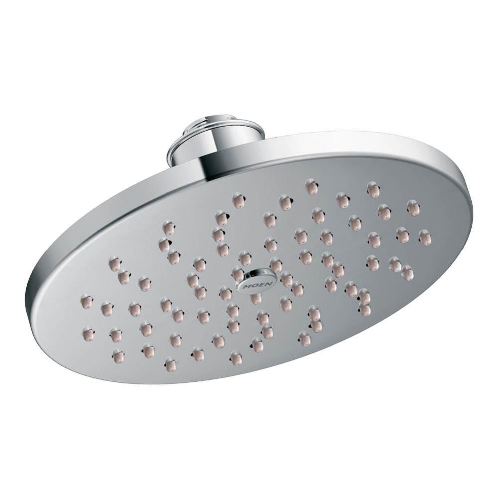 8&apos;&apos; Eco-Performance Single-Function Rainshower Showerhead with Immersion Technology, Chr