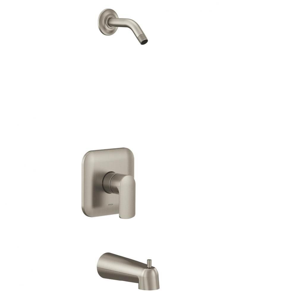 Rizon M-CORE 2-Series 1-Handle Tub and Shower Trim Kit in Brushed Nickel (Valve Sold Separately)