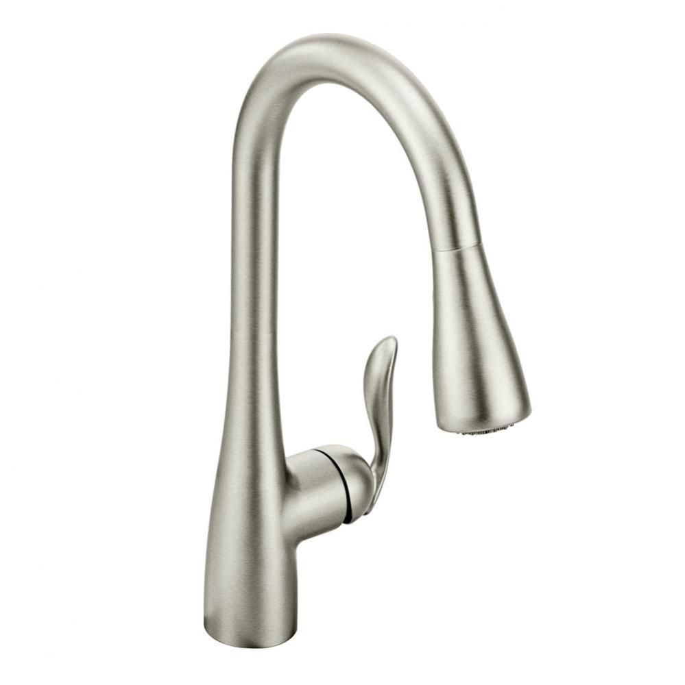 Arbor One-Handle Pulldown Kitchen Faucet Featuring Power Boost and Reflex, Spot Resist Stainless