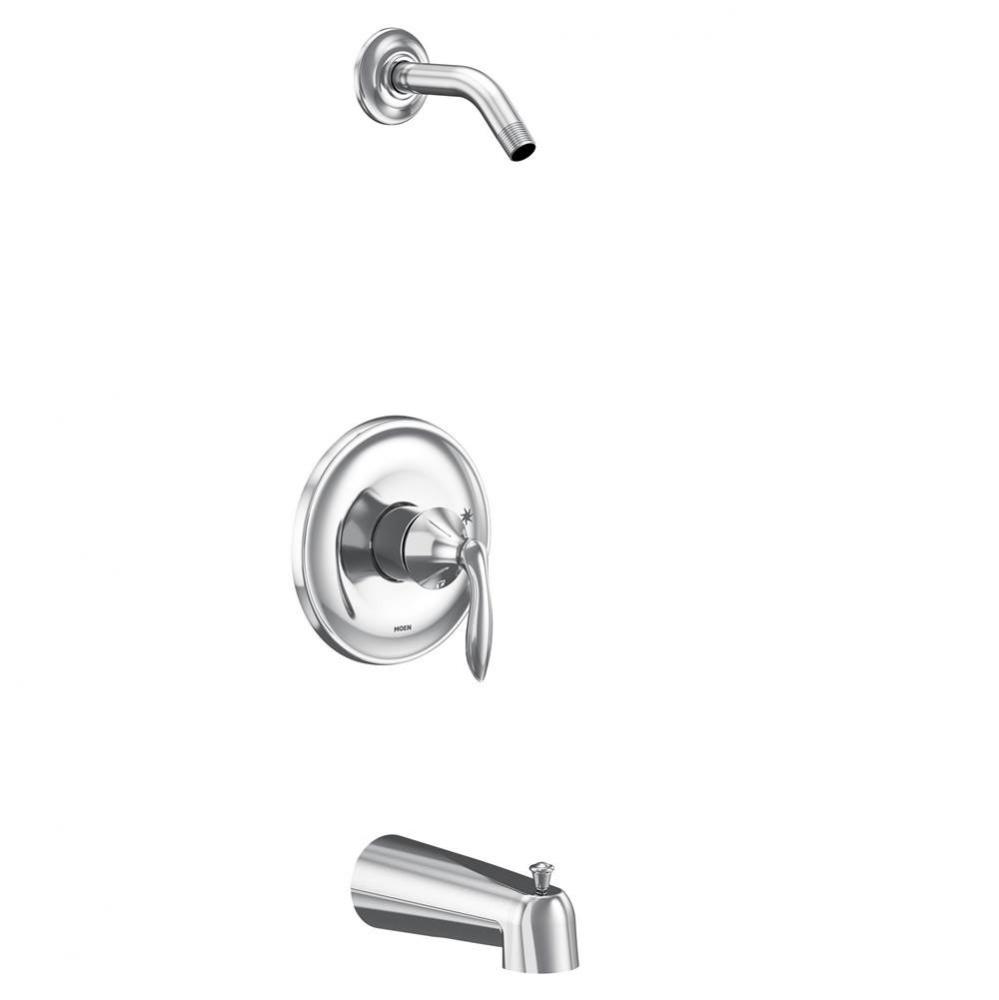 Eva M-CORE 2-Series 1-Handle Tub and Shower Trim Kit in Chrome (Valve Sold Separately)