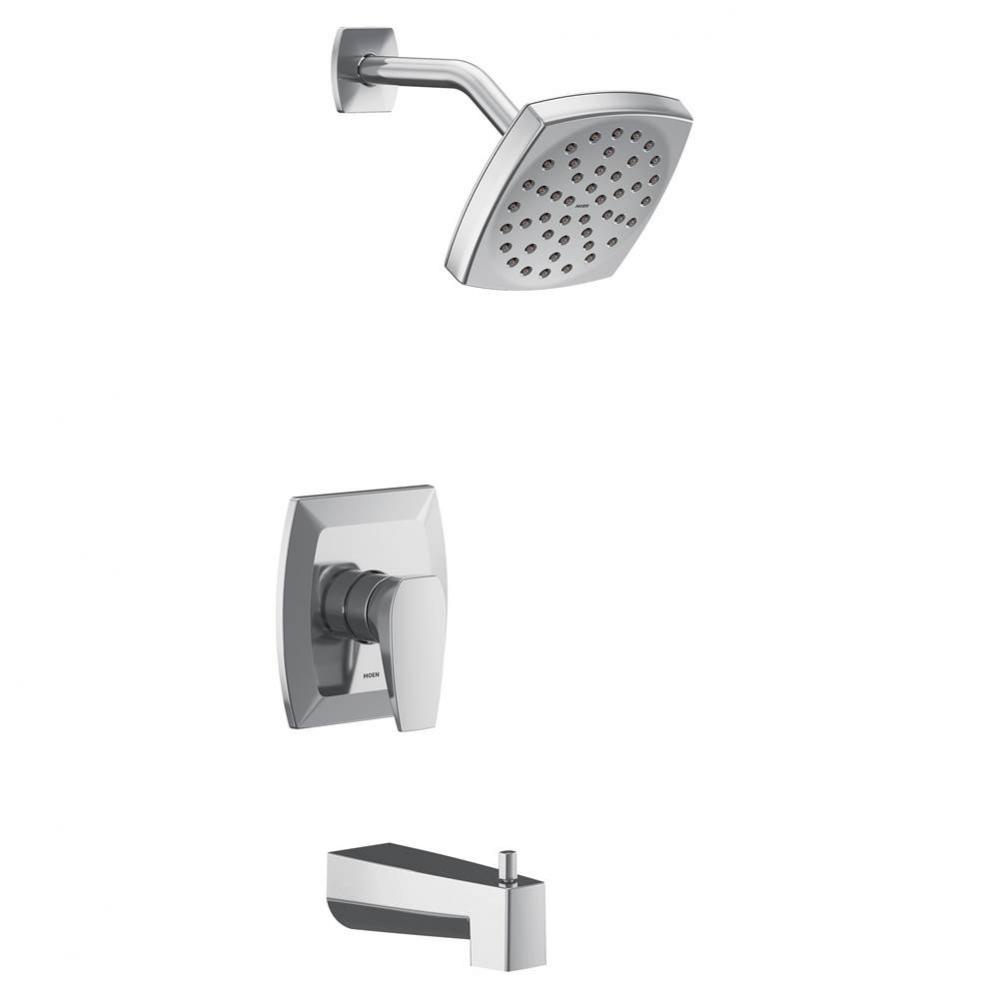 Via M-CORE 2-Series Eco Performance 1-Handle Tub and Shower Trim Kit in Chrome (Valve Sold Separat