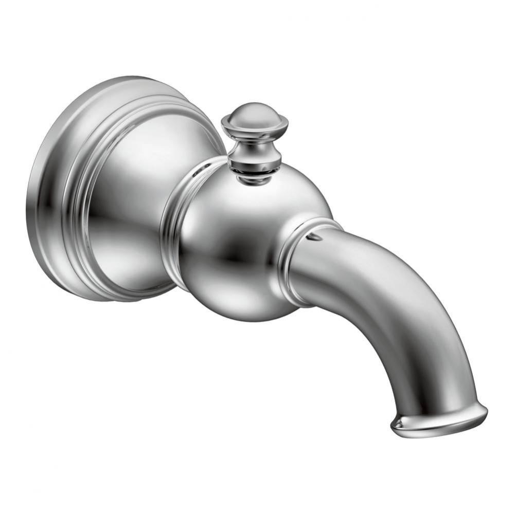 Weymouth Tub Spout with Diverter 1/2-Inch Slip-Fit CC Connection, Chrome