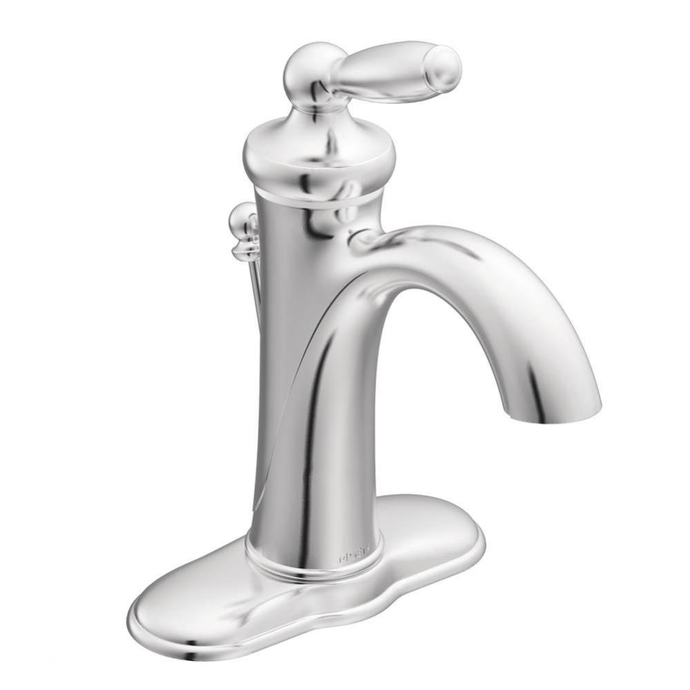 Brantford One-Handle Traditional Bathroom Sink Faucet with Available Vessel Sink Extension Kit, Ch