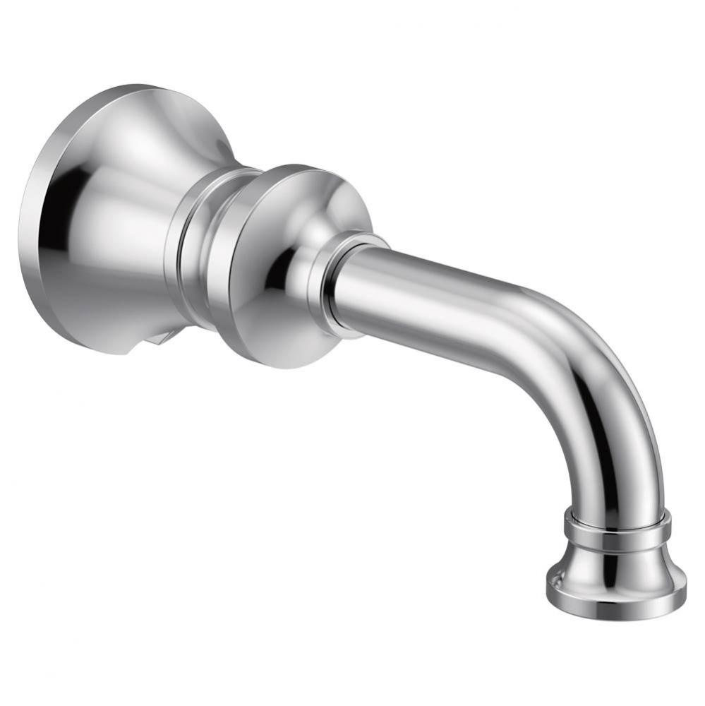 Colinet Traditional Non-diverting Tub Spout with Slip-fit CC Connection in Chrome