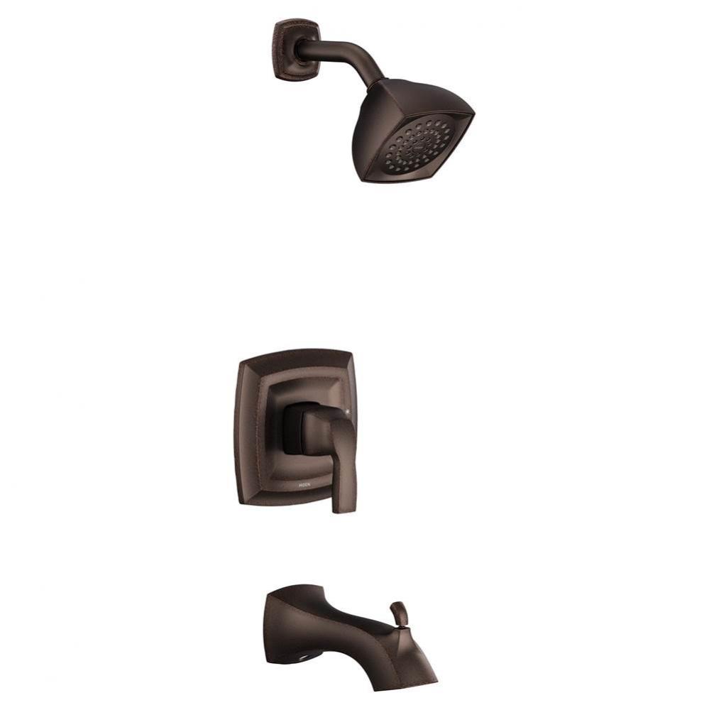 Voss M-CORE 2-Series Eco Performance 1-Handle Tub and Shower Trim Kit in Oil Rubbed Bronze (Valve