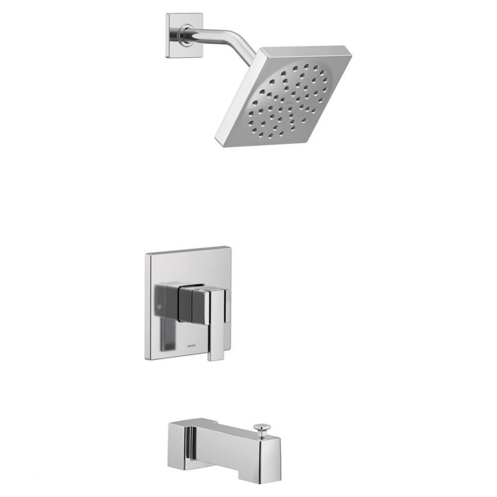 90 Degree M-CORE 3-Series 1-Handle Tub and Shower Trim Kit in Chrome (Valve Sold Separately)