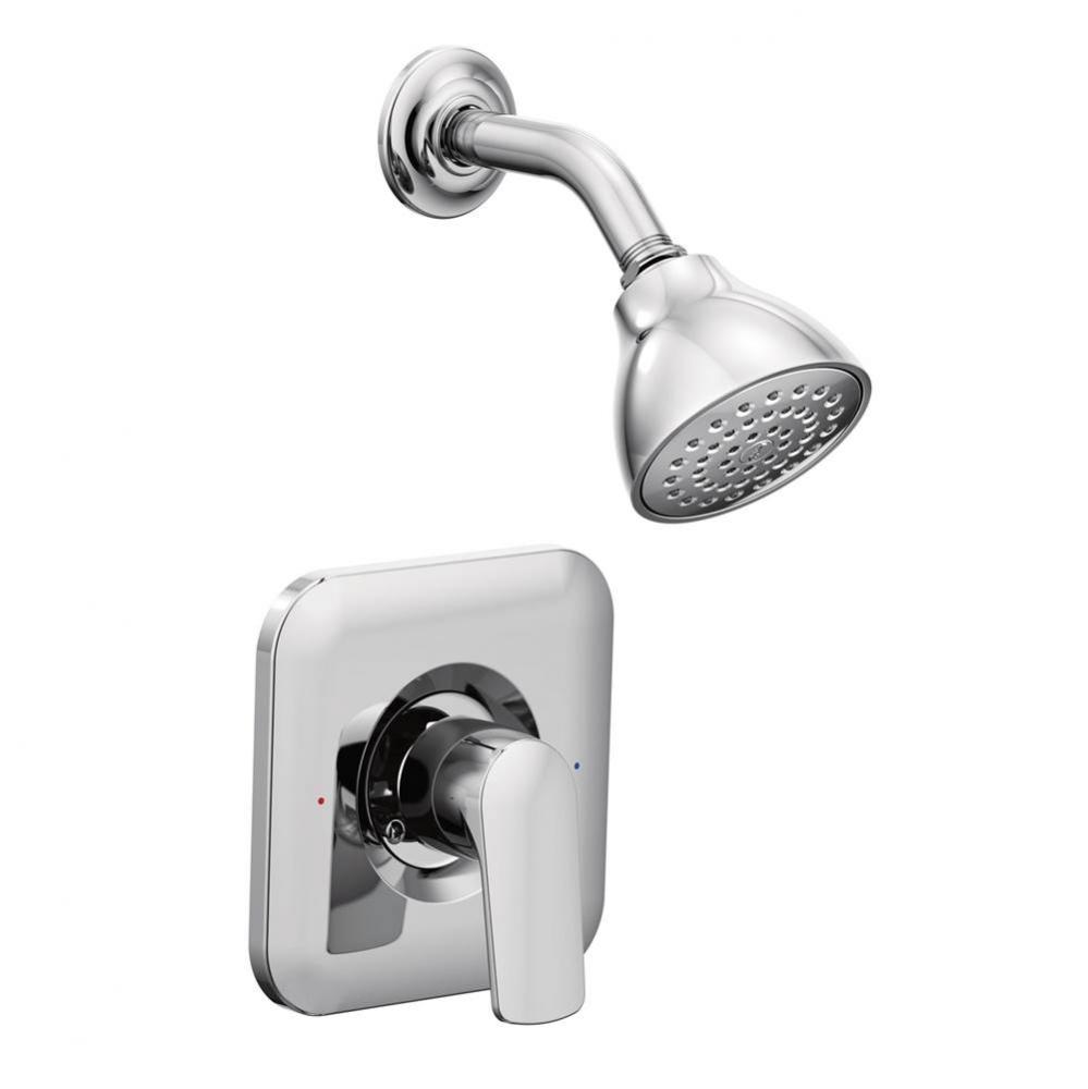 Rizon Single-Handle 1-Spray Posi-Temp Shower Faucet Trim Kit in Chrome (Valve Sold Separately)