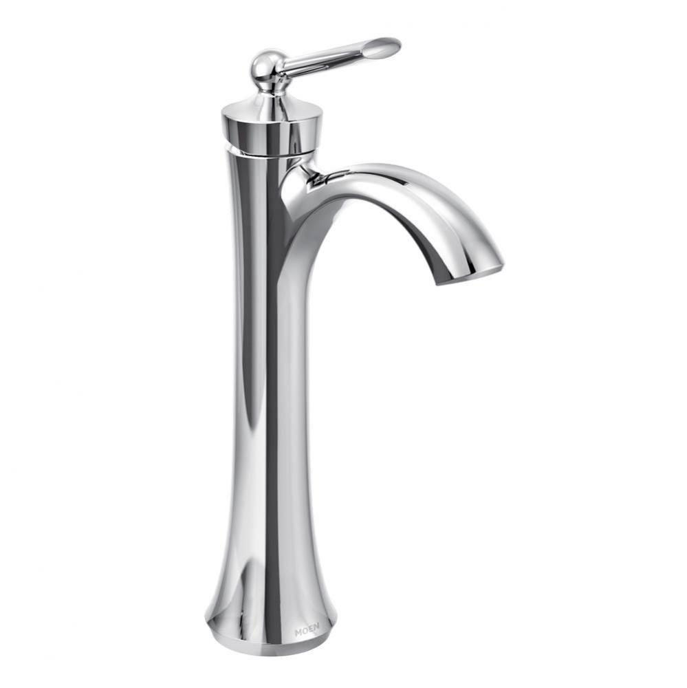 Wynford One-Handle High Arc Vessel Sink Bathroom Faucet, Chrome