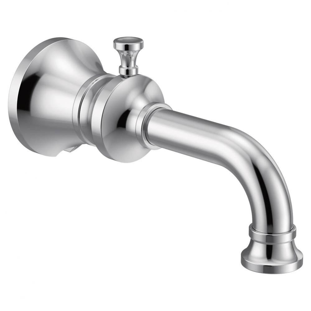 Colinet Traditional Diverter Tub Spout with Slip-fit CC Connection in Chrome