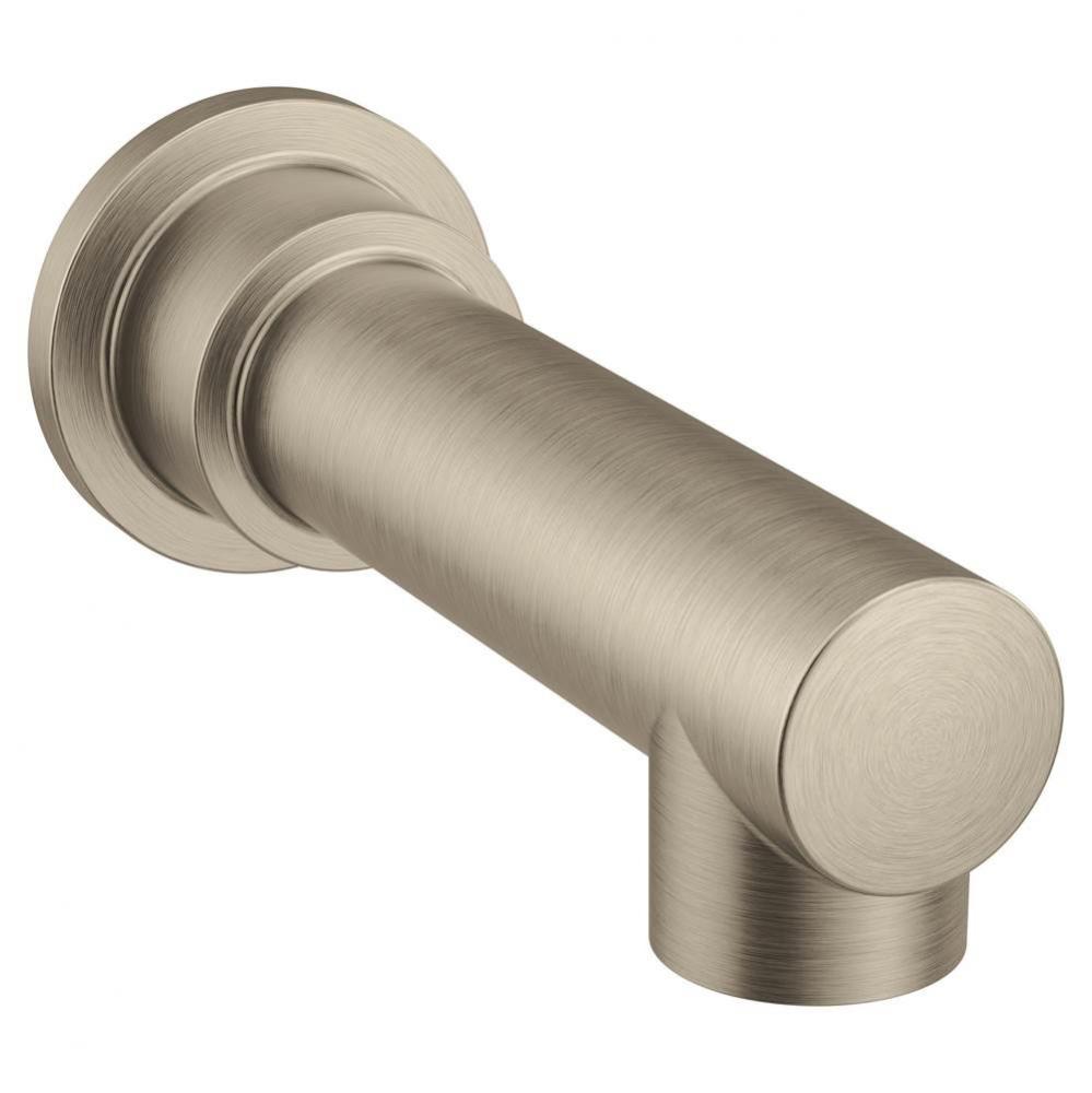 Moen 193371BN Align Non-Diverter 1/2-Inch Slip-Fit Tub Spout, Brushed Nickel