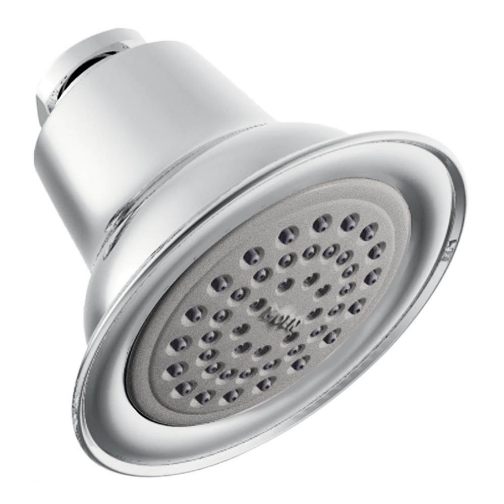 One-Function 3-1/2&apos;&apos; Diameter Shower Head, Chrome