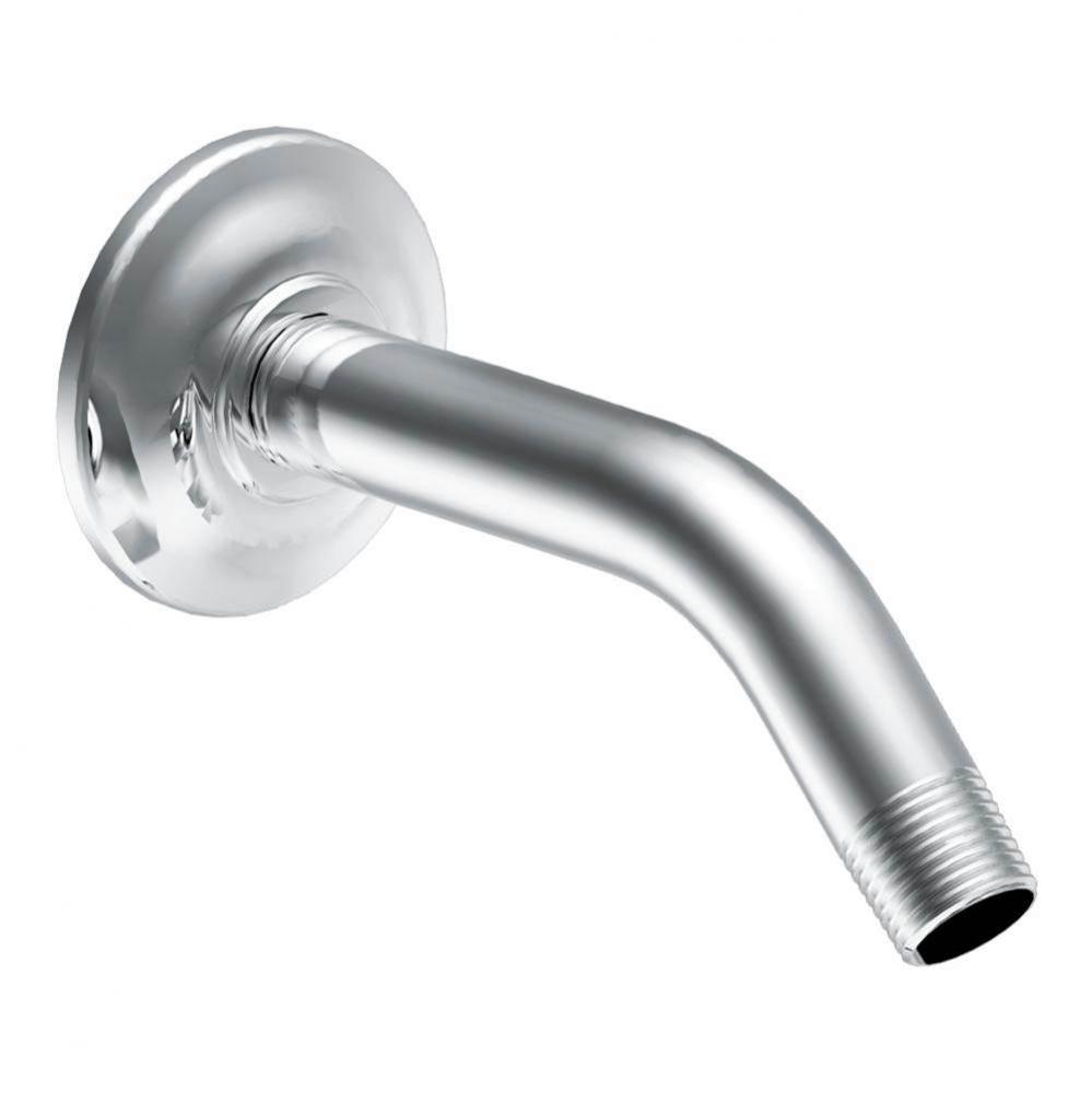 Premium 8-Inch Standard Shower Arm with Matching Flange Included, Chrome