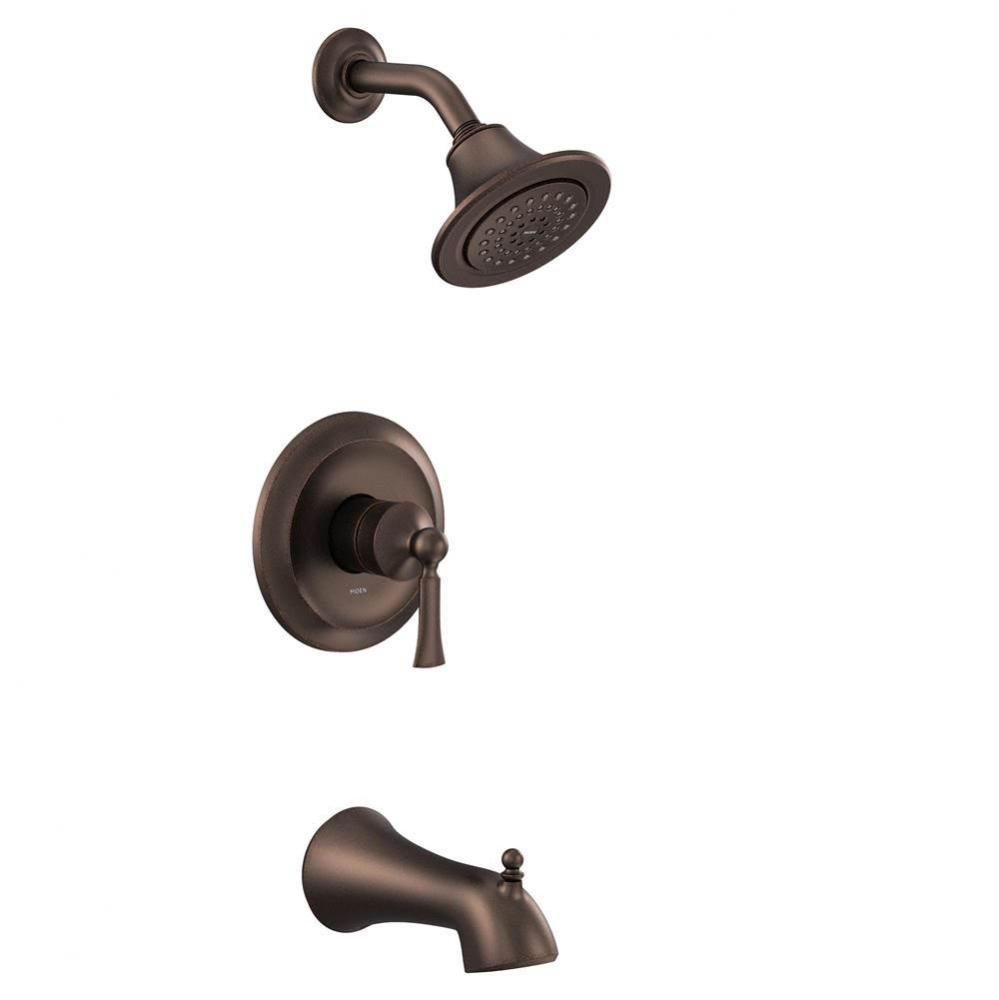 Wynford M-CORE 2-Series Eco Performance 1-Handle Tub and Shower Trim Kit in Oil Rubbed Bronze (Val