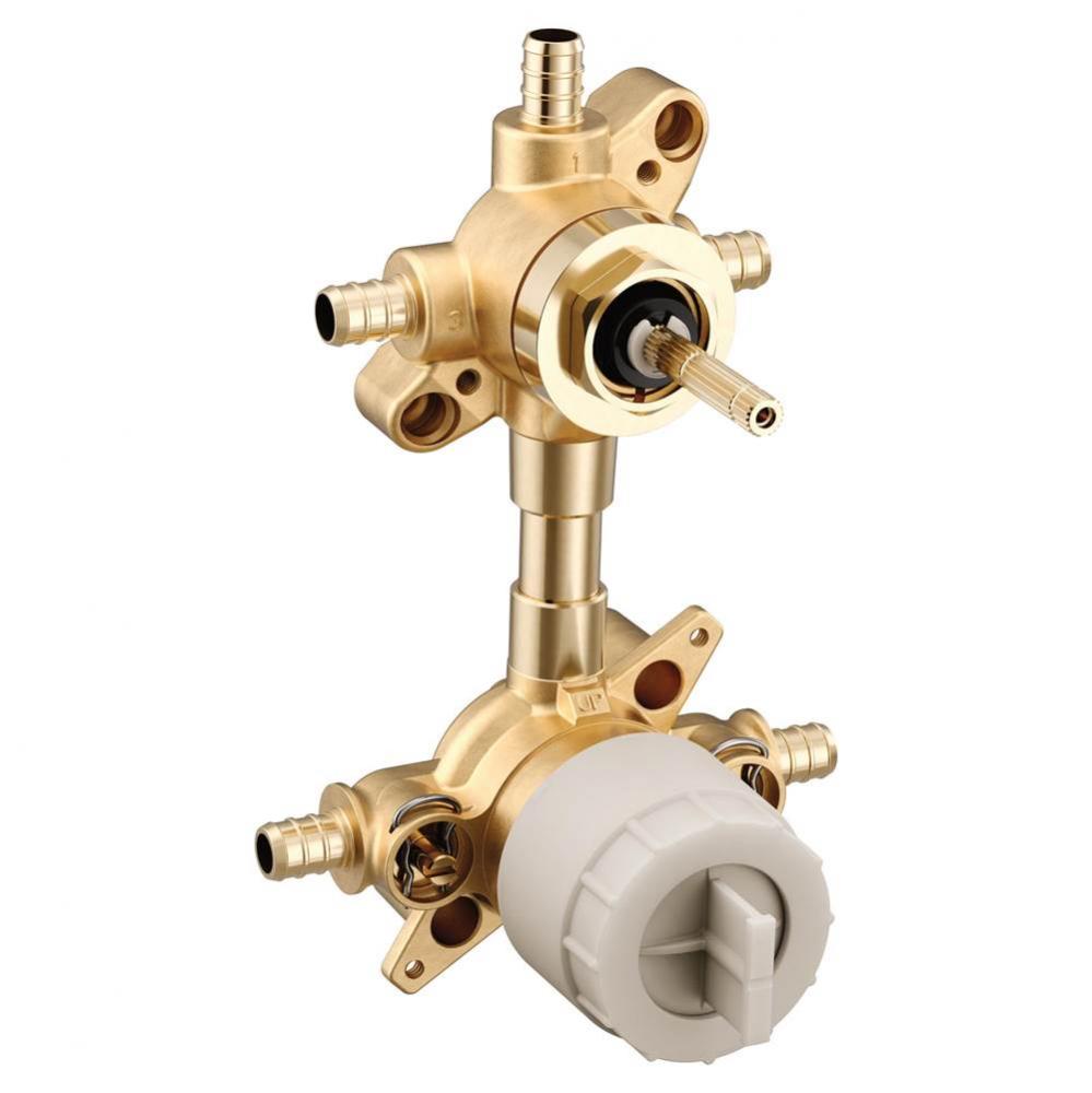 M-CORE 3-Series Mixing Valve with 2 or 3 Function Integrated Transfer Valve with Crimp Ring PEX Co