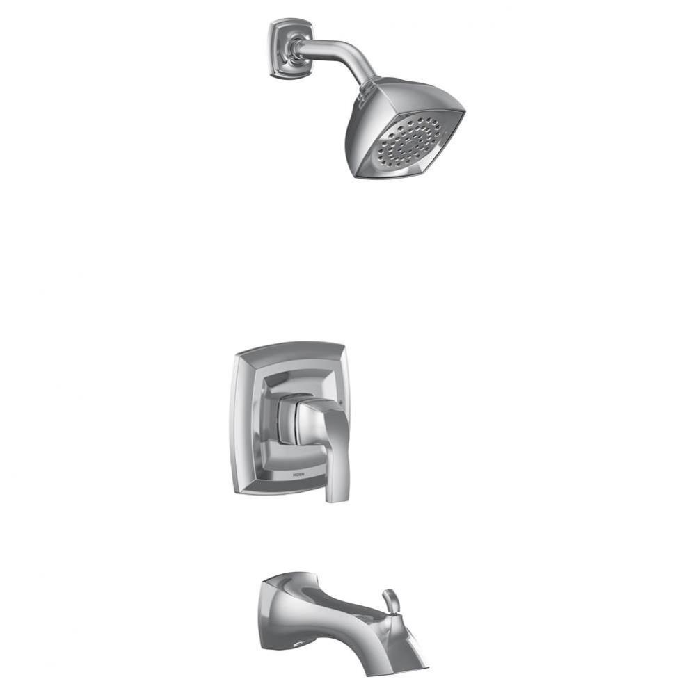 Voss M-CORE 2-Series Eco Performance 1-Handle Tub and Shower Trim Kit in Chrome (Valve Sold Separa