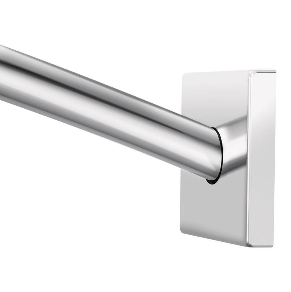 Chrome Adjustable Curved Shower Rod