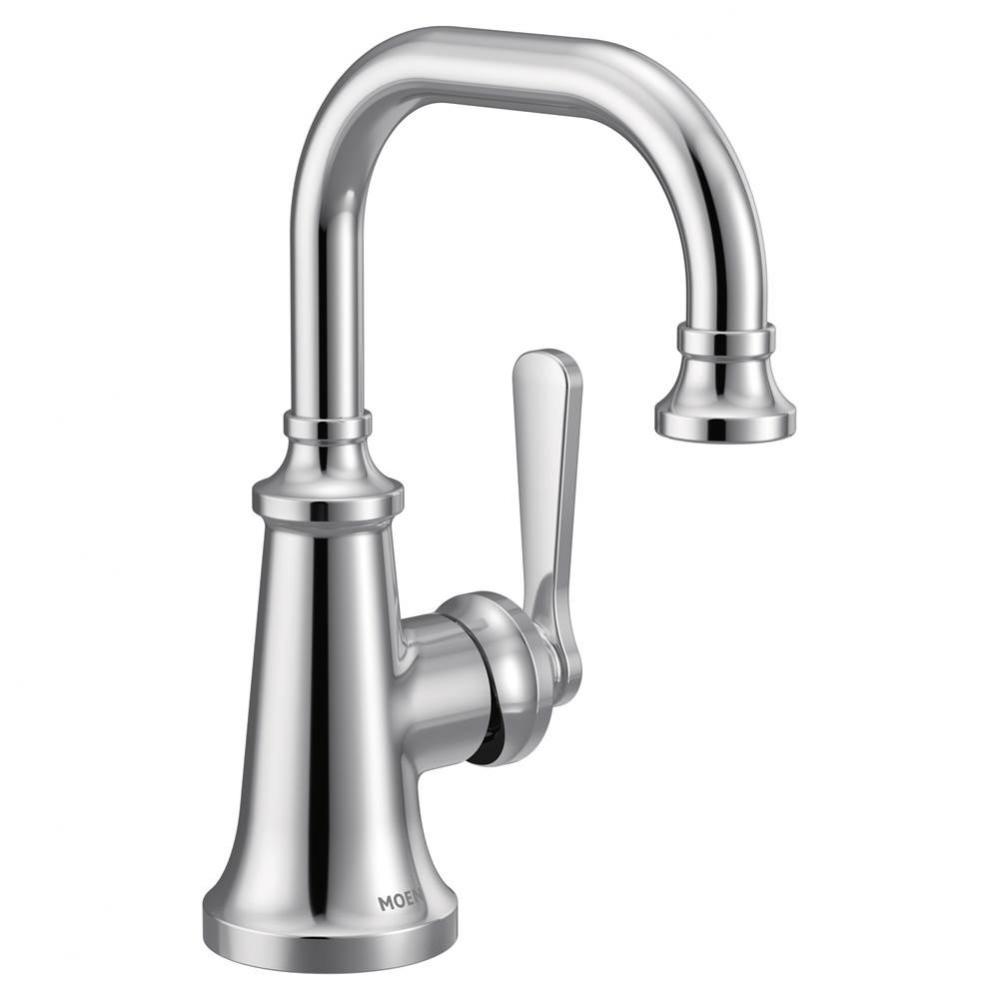 Colinet One-Handle Single Hole Traditional Bathroom Sink Faucet in Chrome