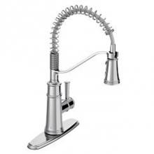 Moen 5927 - Chrome One-Handle Pulldown Kitchen Faucet