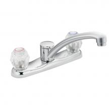 Moen 7900 - Chrome two-handle kitchen faucet