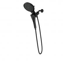 Moen 220C3EPBL - Verso Combination Shower featuring Infiniti Dial in Matte Black