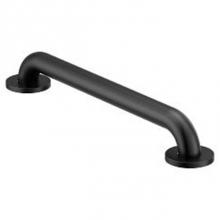 Moen R8918BL - Matte Black 18'' Concealed Screw Grab Bar