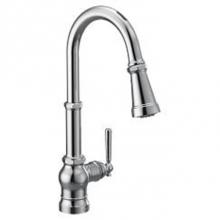 Moen S72003EV2C - Chrome One-Handle Pulldown Kitchen Faucet