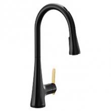 Moen S7235EV2BL - Matte Black One-Handle Pulldown Kitchen Faucet