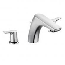 Moen T986 - Chrome two-handle roman tub faucet
