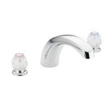 Moen T999 - Chrome two-handle roman tub faucet