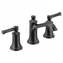 Moen TV6805BL - Matte Black Two-Handle Bathroom Faucet