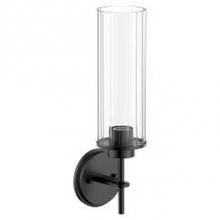 Moen YB1761BL - Matte Black One Globe Bath Light