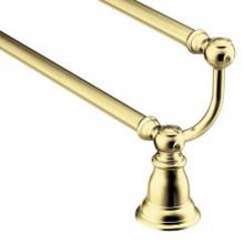 Moen YB5422PB - Polished brass 24'' double towel bar