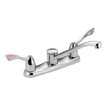 Moen 8798 - Chrome two-handle kitchen faucet