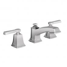 Moen T6220 - Boardwalk Two-Handle Widespread Bathroom Faucet Trim Kit, Valve Required, Chrome