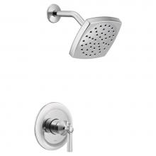 Moen UTS3912 - Flara M-CORE 3-Series 1-Handle Shower Trim Kit in Chrome (Valve Sold Separately)