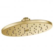 Moen S112EPBG - Moen Brushed Gold One-Function 10'' Diameter Spray Head Rainshower