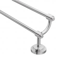 Moen DN0722CH - Chrome 24'' Double Towel Bar