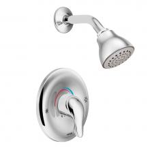 Moen L2352 - Chateau Single Handle Posi-Temp Shower Faucet, Valve Included, Chrome