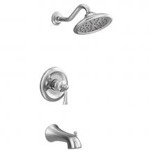 Moen UT35503EP - Wynford M-CORE 3-Series 1-Handle Eco-Performance Tub and Shower Trim Kit in Chrome (Valve Sold Sep