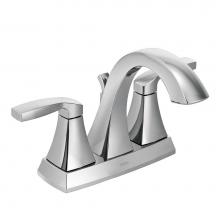 Moen 6901 - Voss Two-Handle High Arc Centerset Bathroom Faucet, Chrome