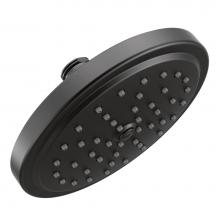 Moen S176EPBL - 7-Inch Single Function Eco Performance Shower Head with Immersion Rainshower Technology, Matt