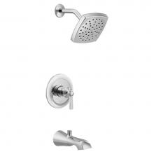 Moen UTS3913 - Flara M-CORE 3-Series 1-Handle Tub and Shower Trim Kit in Chrome (Valve Sold Separately)