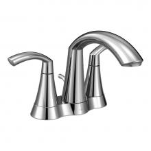 Moen 6172 - Glyde Two-Handle High Arc Centerset Bathroom Faucet, Chrome