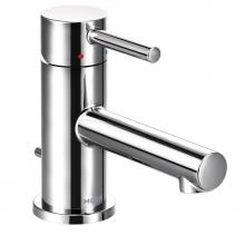 Moen 6191 - Align One-Handle Single Hole Low Profile Modern Bathroom Faucet with Drain Assembly, Chrome