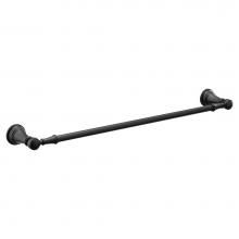 Moen YB8424BL - Matte Black 24'' Towel Bar