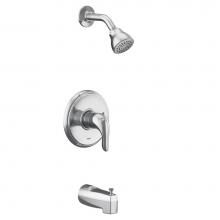 Moen UTL183EP - Chateau M-CORE 2-Series Eco Performance 1-Handle Tub and Shower Trim Kit in Chrome (Valve Sold Sep