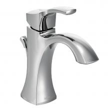 Moen 6903 - Voss One-Handle Single Hole Bathroom Sink Faucet with Optional Deckplate, Chrome