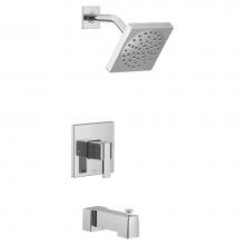 Moen UTS3713EP - 90 Degree M-CORE 3-Series 1-Handle Eco-Performance Tub and Shower Trim Kit in Chrome (Valve Sold S