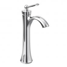 Moen 4507 - Wynford One-Handle High Arc Vessel Sink Bathroom Faucet, Chrome
