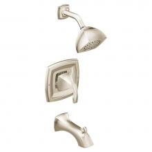 Moen T2693NL - Voss Posi-Temp 1-Handle Tub and Shower Trim Kit in Polished Nickel (Valve Sold Separately)